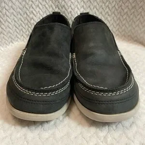 CROCS Men\'s Harborline Nubuck Slip-On Loafers. Crocs Harborline Nubuck Loafer SKU:#8259360 - YouTube main image 2